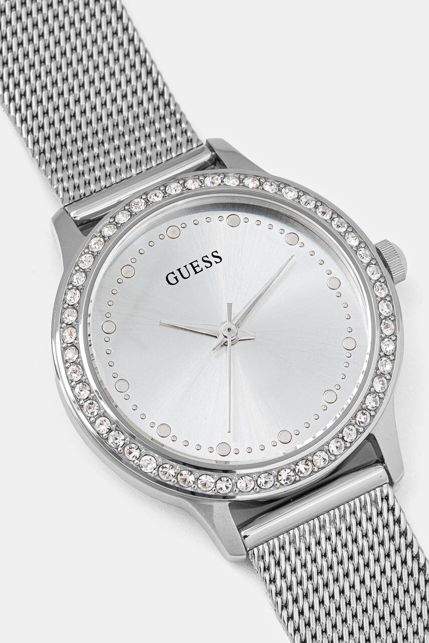 Годинник Guess жіночий колір срібний W0647L6