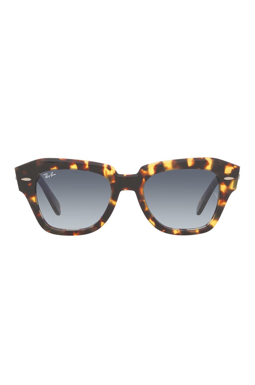 Окуляри Ray-Ban колір коричневий