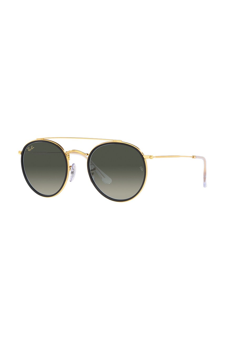 Сонцезахисні окуляри Ray-Ban жіночі колір золотий