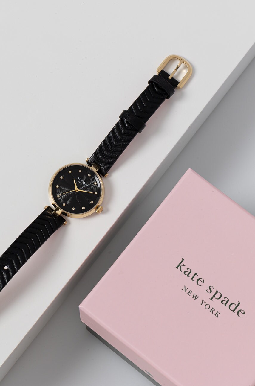 Годинник Kate Spade жіночий колір чорний