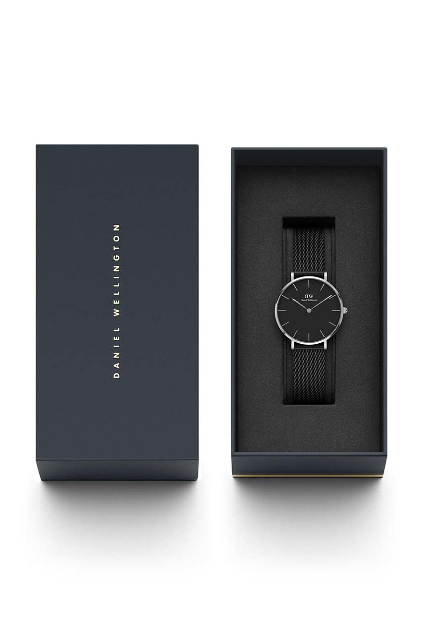 Годинник Daniel Wellington Petite 32 Ashfield жіночий колір срібний