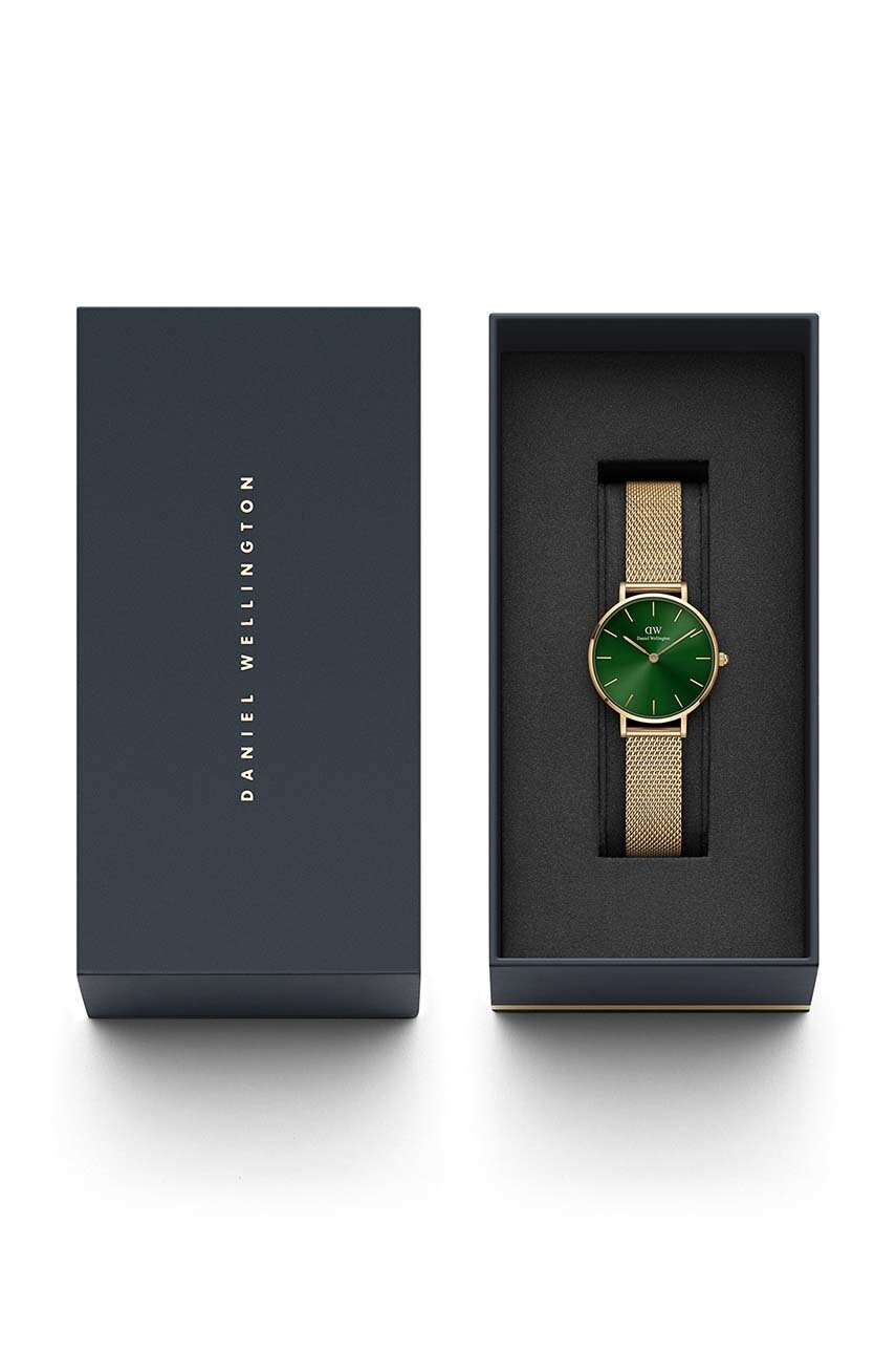 Годинник Daniel Wellington Petite Emerald 28 жіночий колір золотий