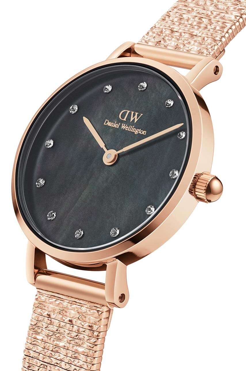 Годинник Daniel Wellington Petite 28 Lumine жіночий колір рожевий