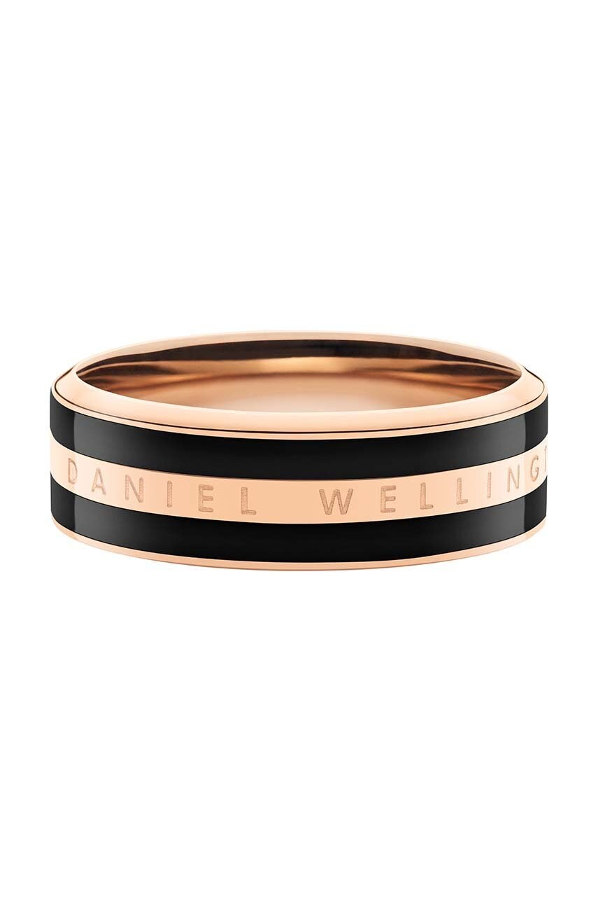 Перстень Daniel Wellington Emalie Ring Black Rg 50