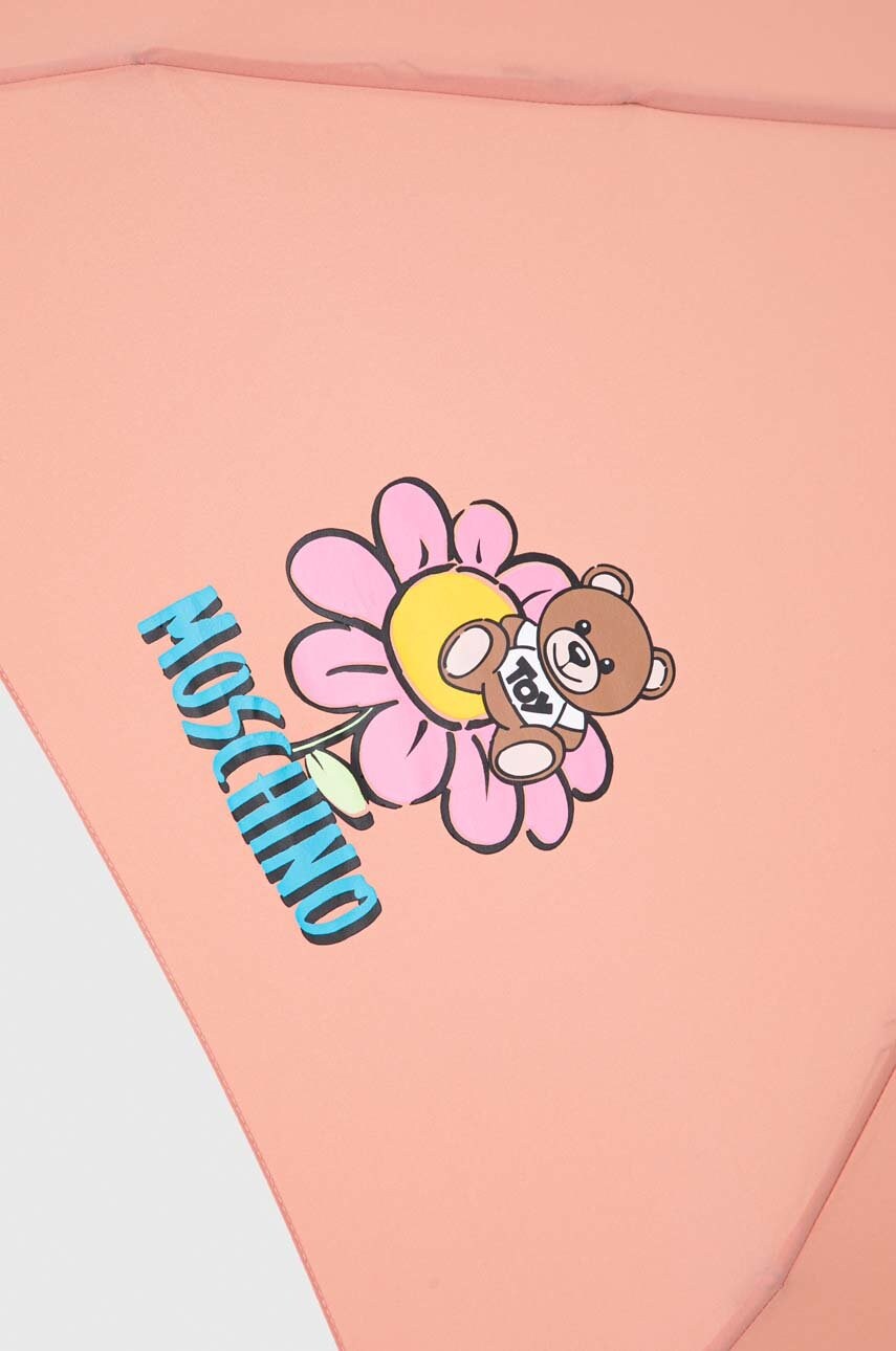 Дитяча парасоля Moschino колір рожевий