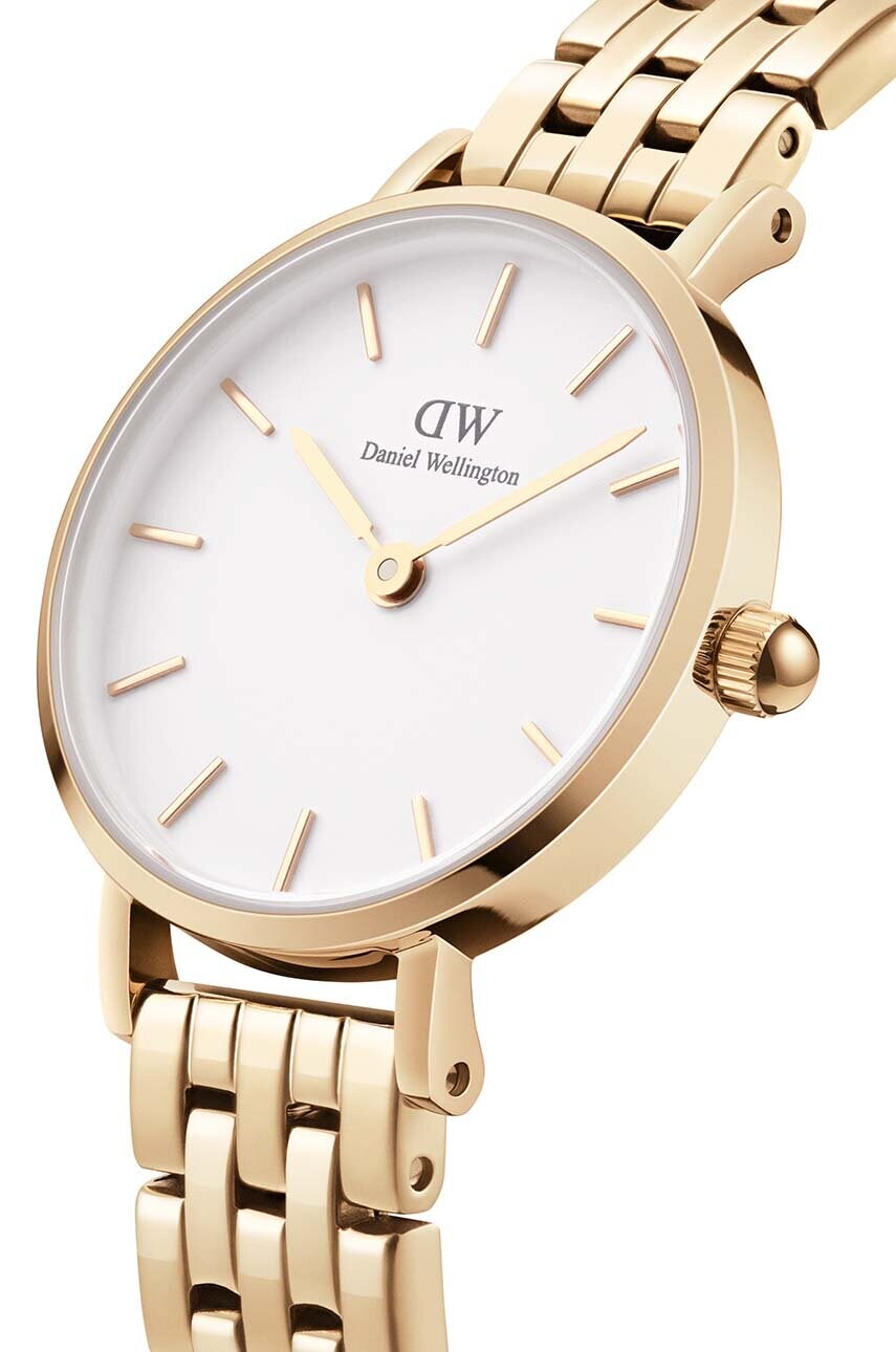 Годинник Daniel Wellington Petite 28 5-Link жіночий колір золотий