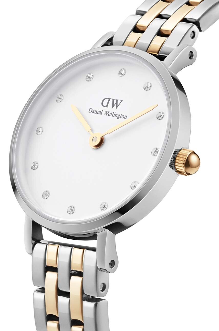Годинник Daniel Wellington Petite Lumine 28 5-Link жіночий колір золотий