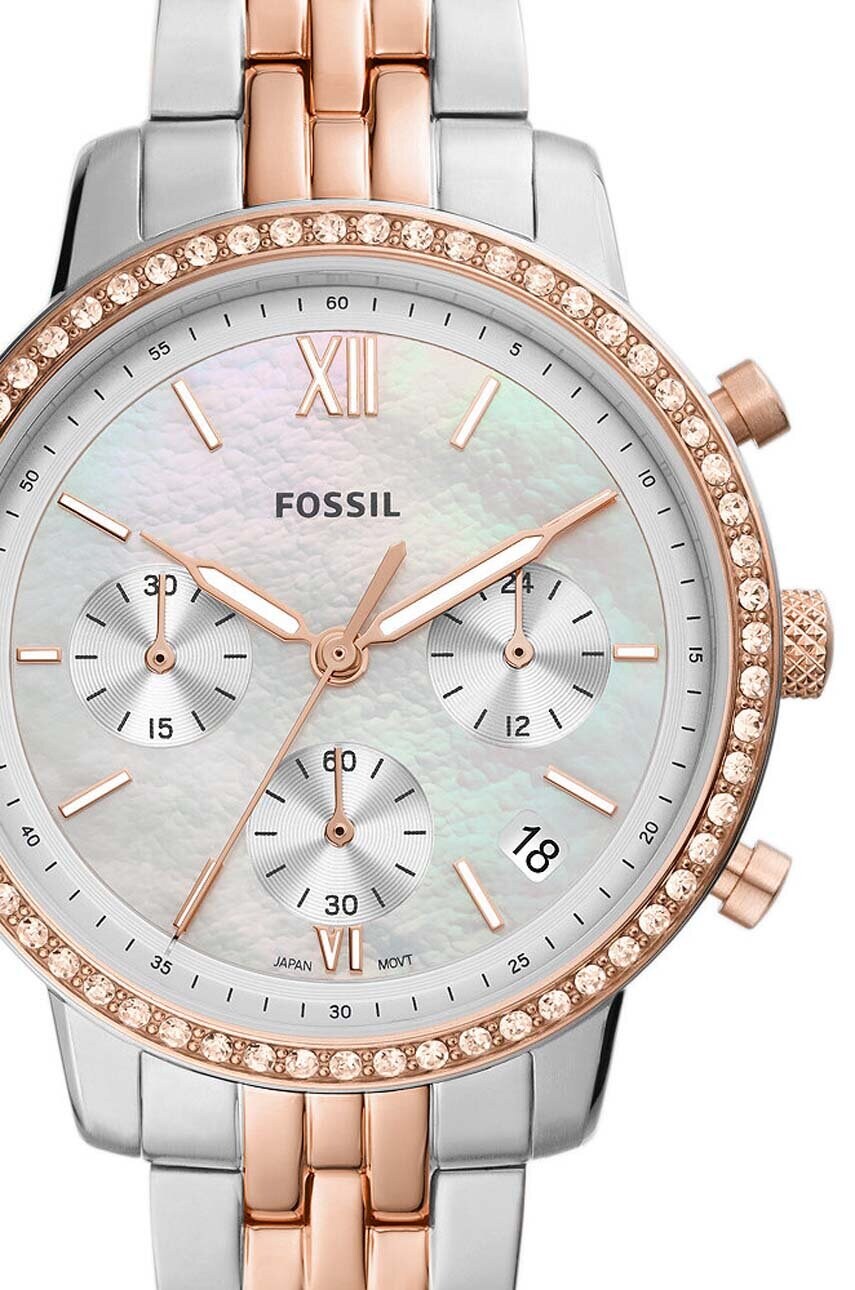 Годинник Fossil жіночий колір срібний