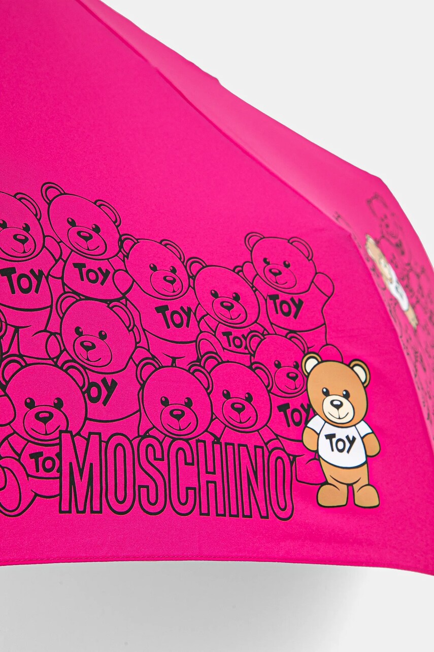 Парасоля Moschino колір чорний 8422