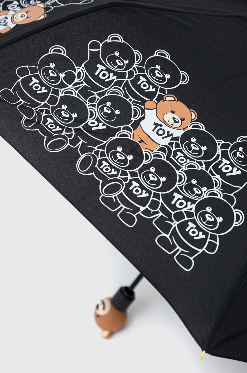 Парасоля Moschino колір чорний 8422
