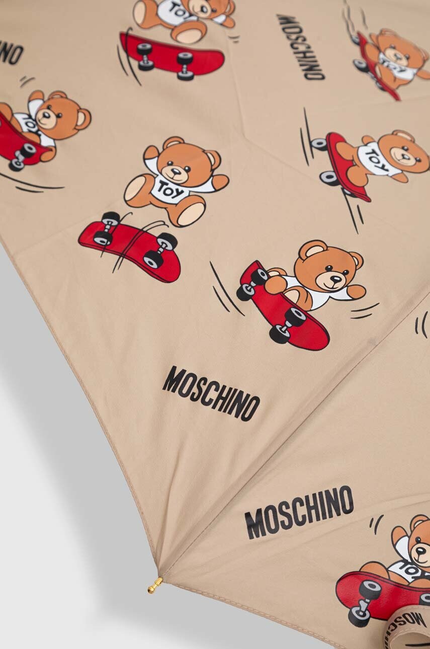 Парасоля Moschino колір бежевий