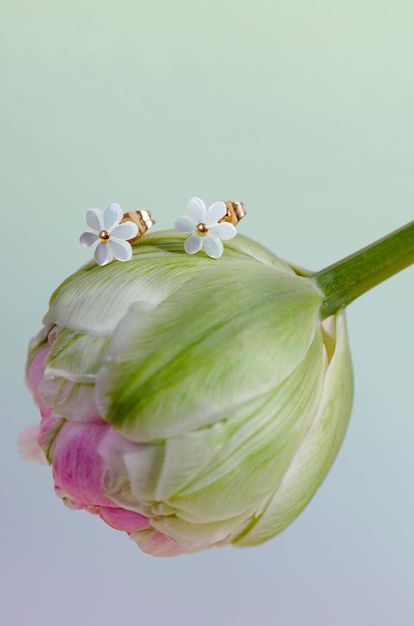 Позолочені сережки Lilou Flowers