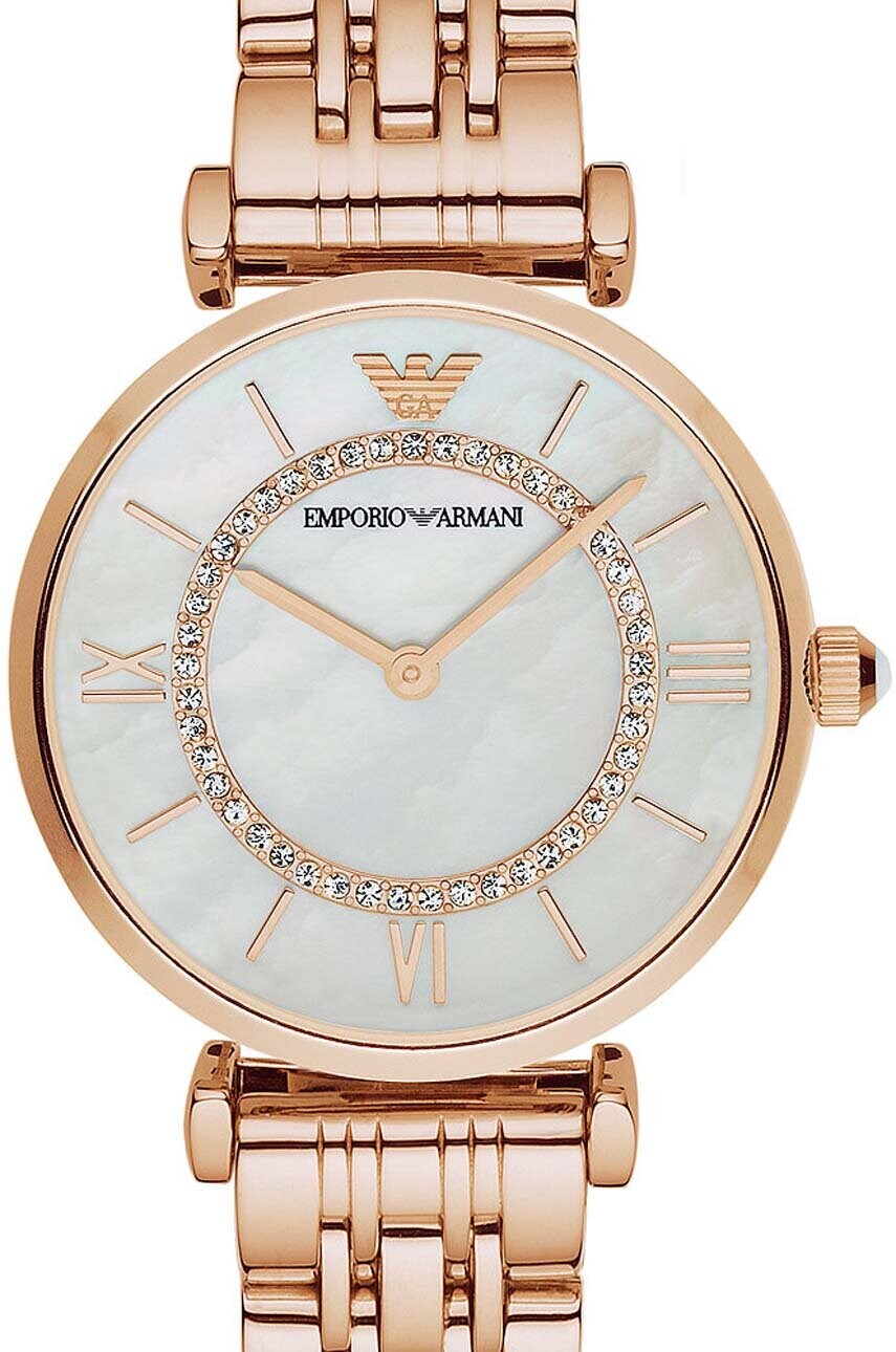 Годинник Emporio Armani жіночий колір рожевий