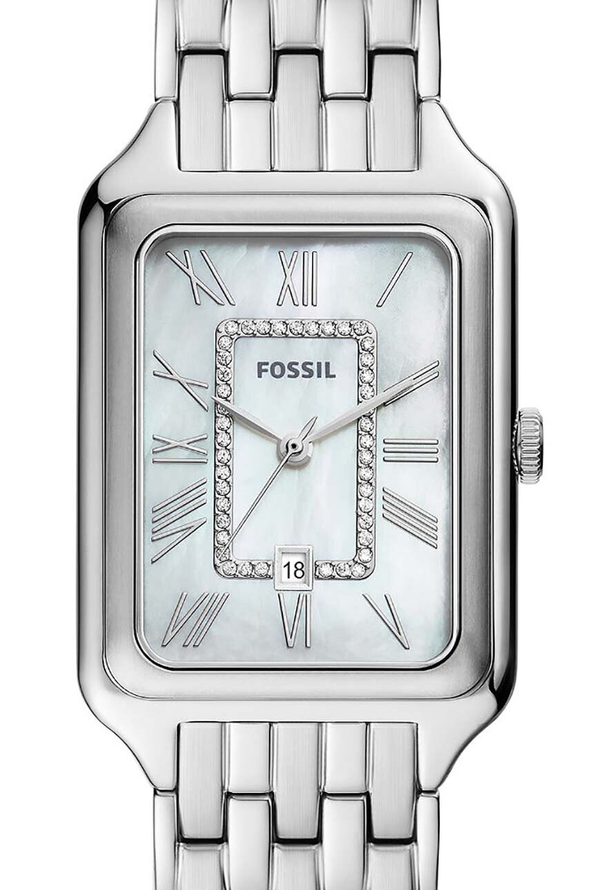 Годинник Fossil жіночий колір срібний