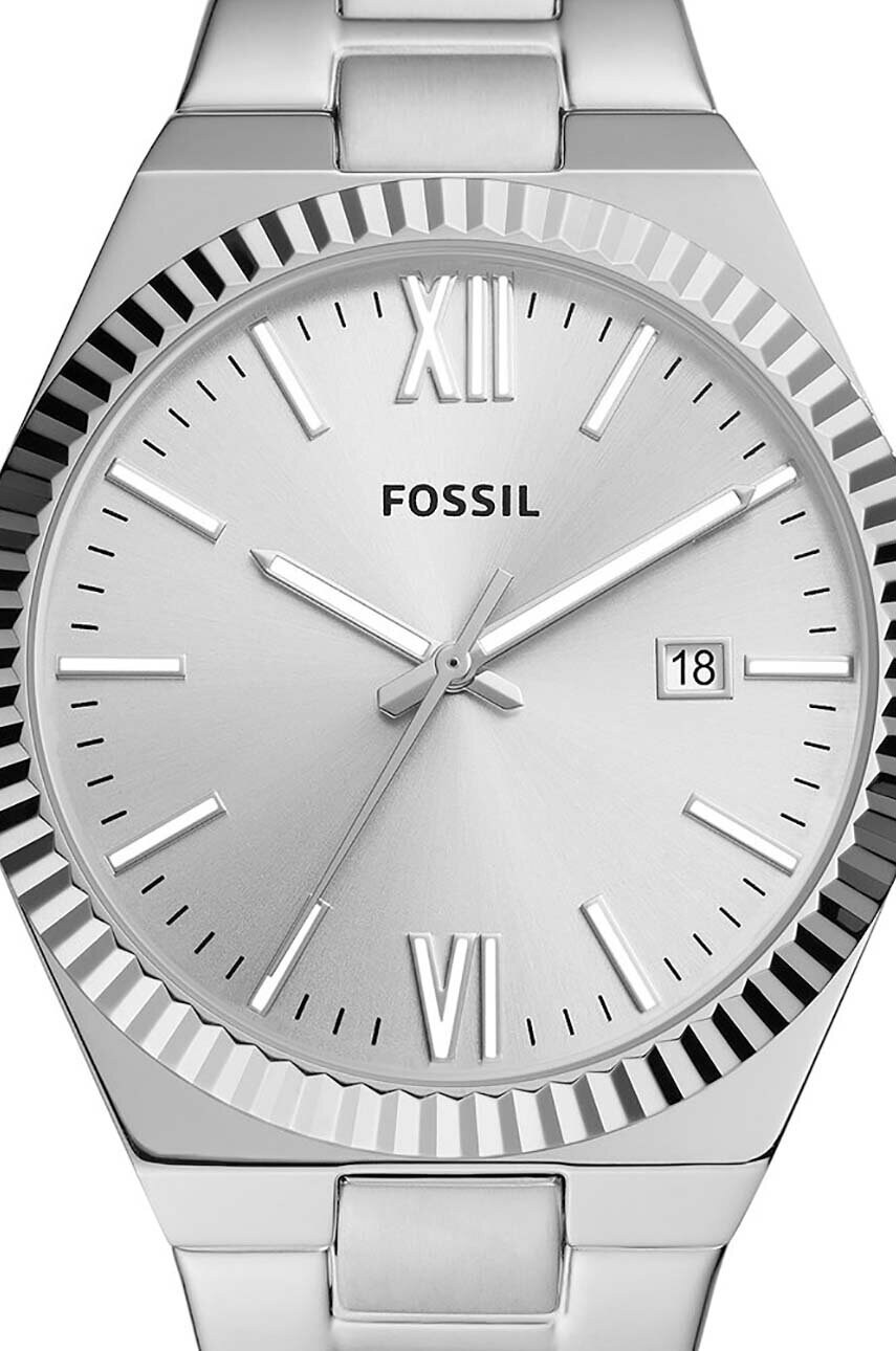 Годинник Fossil жіночий колір срібний