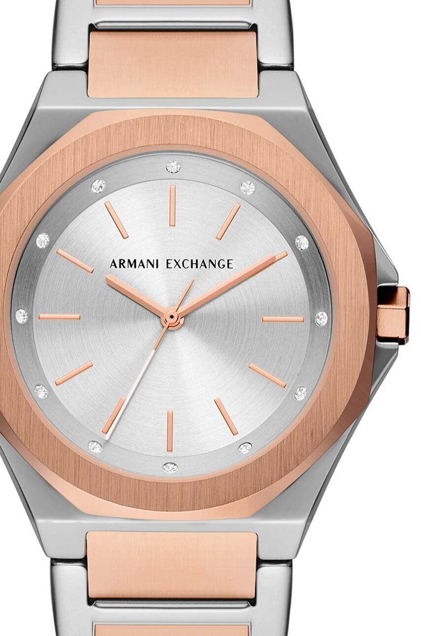 Годинник Armani Exchange жіночий колір срібний