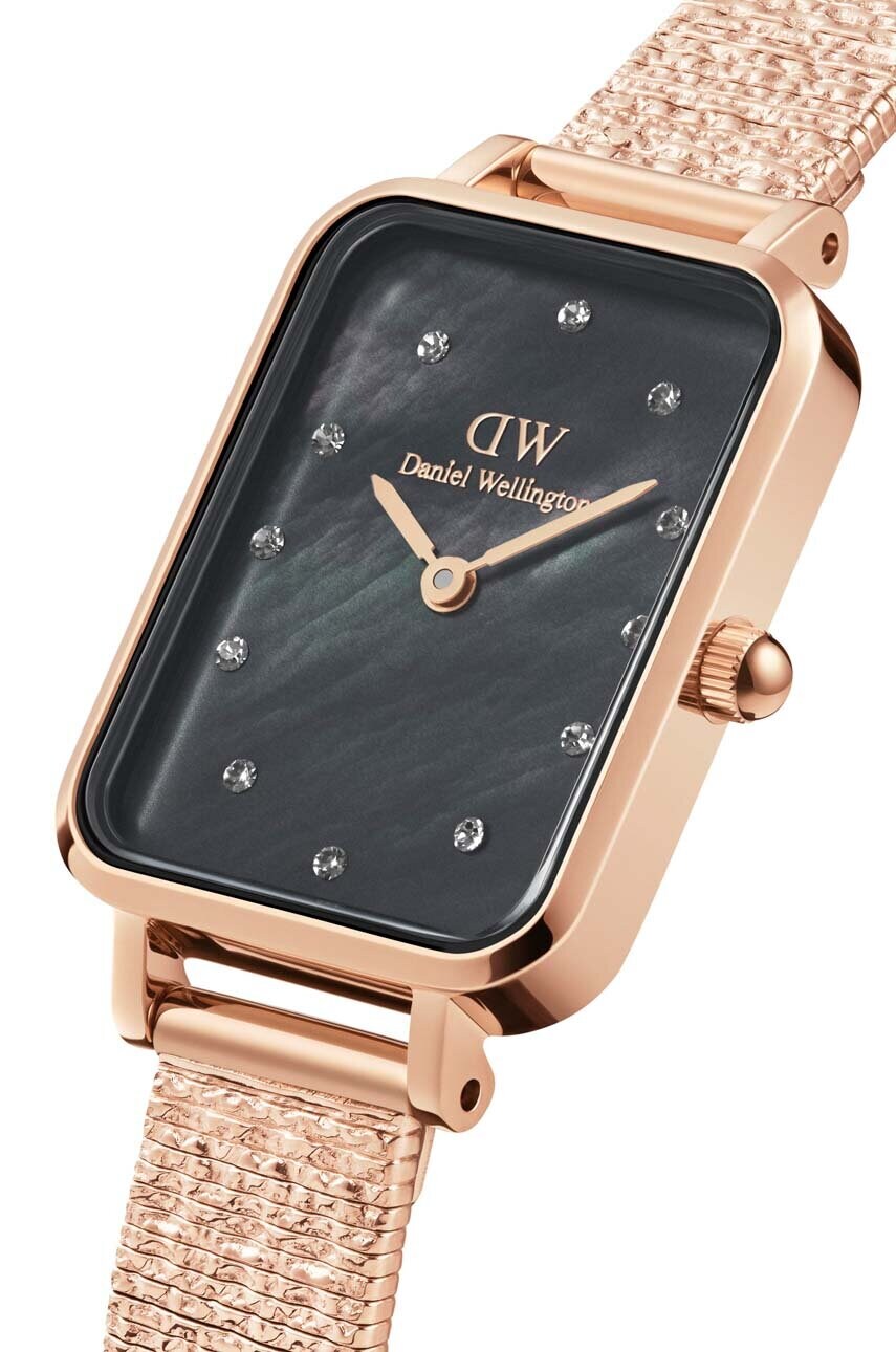 Годинник Daniel Wellington Quadro 20x26 Lumine жіночий колір золотий