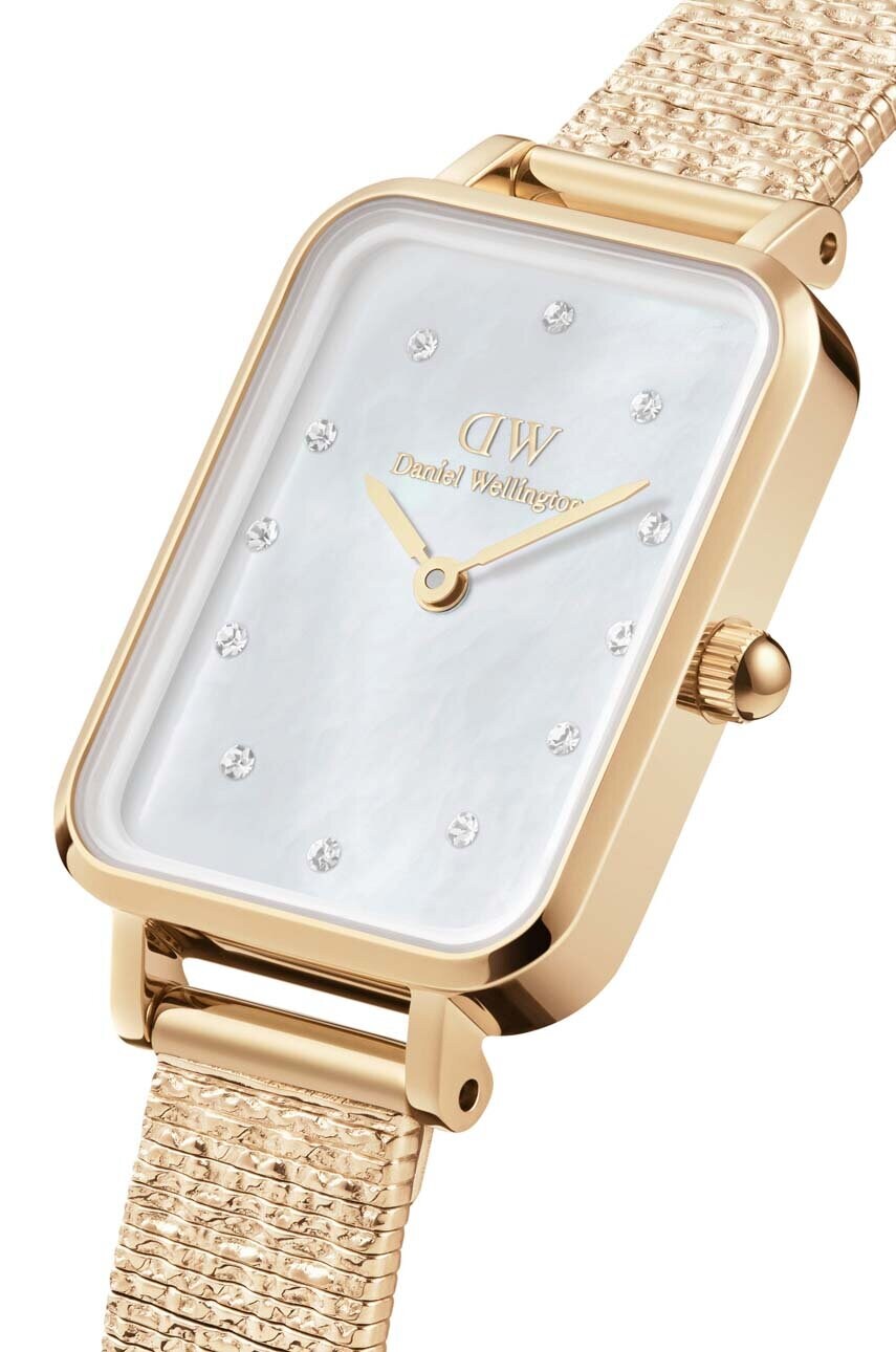 Годинник Daniel Wellington Quadro 20x26 Lumine жіночий колір золотий