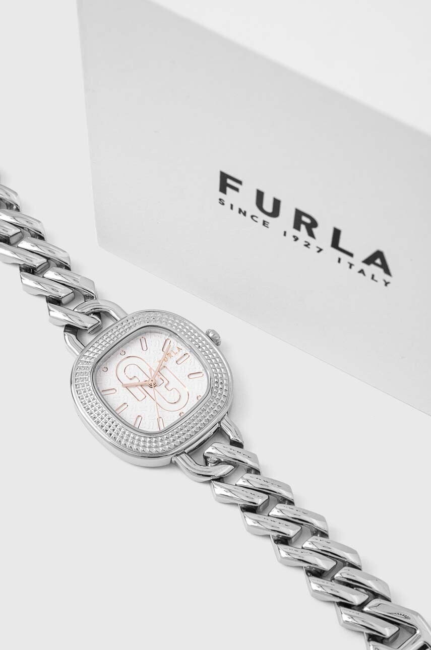 Годинник Furla жіночий колір срібний