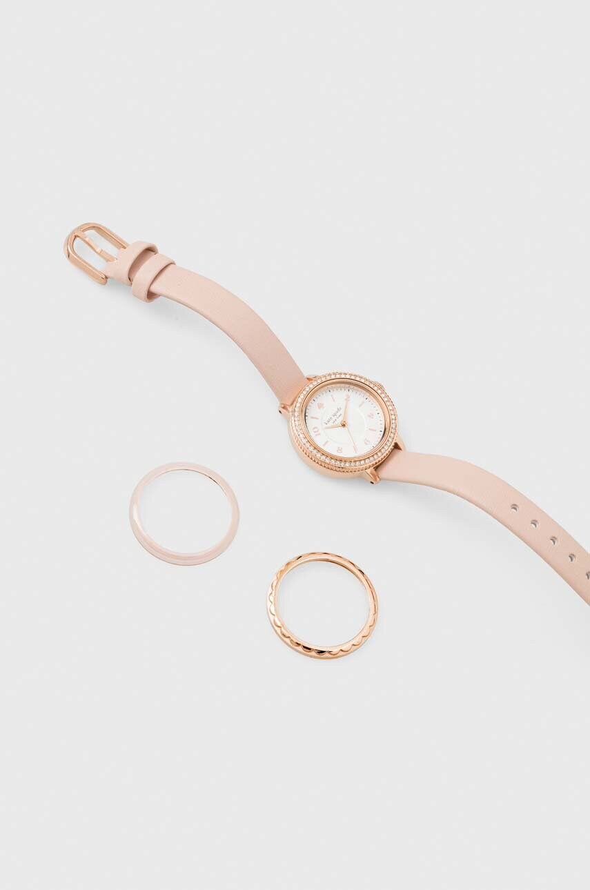 Годинник Kate Spade жіночий колір рожевий