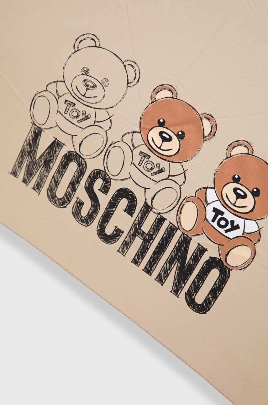 Парасоля Moschino колір бежевий 8061 SUPERMINIA