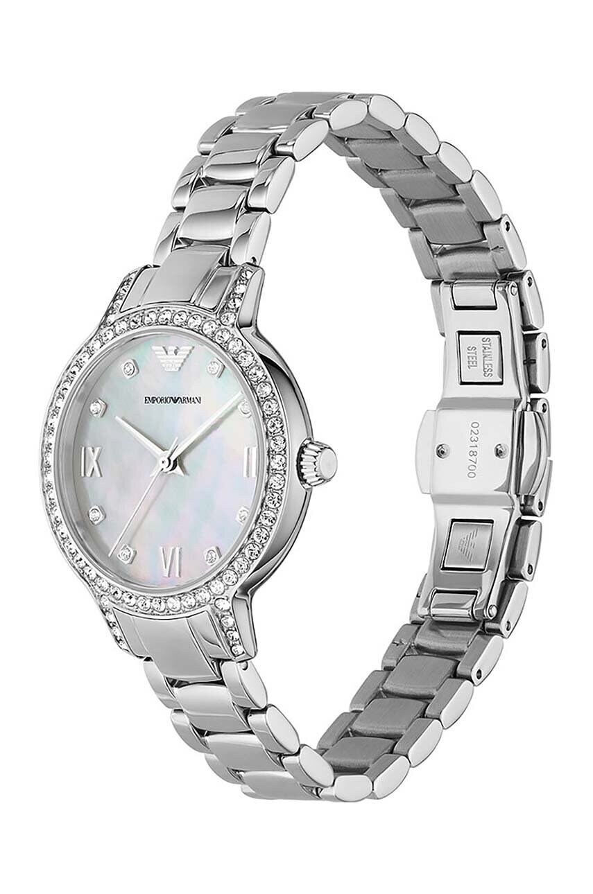 Годинник Emporio Armani AR11484 жіночий колір срібний