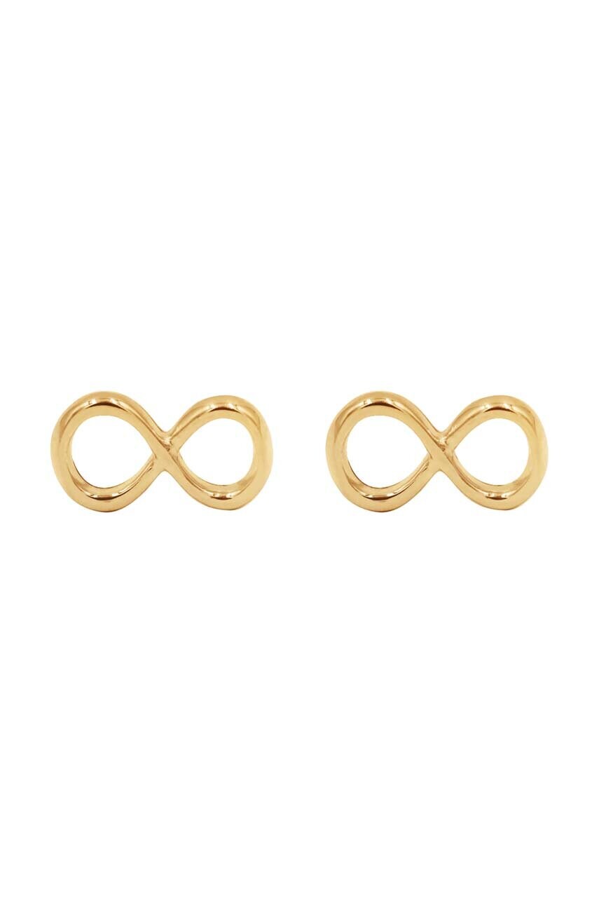 Позолочені сережки Lilou Infinity