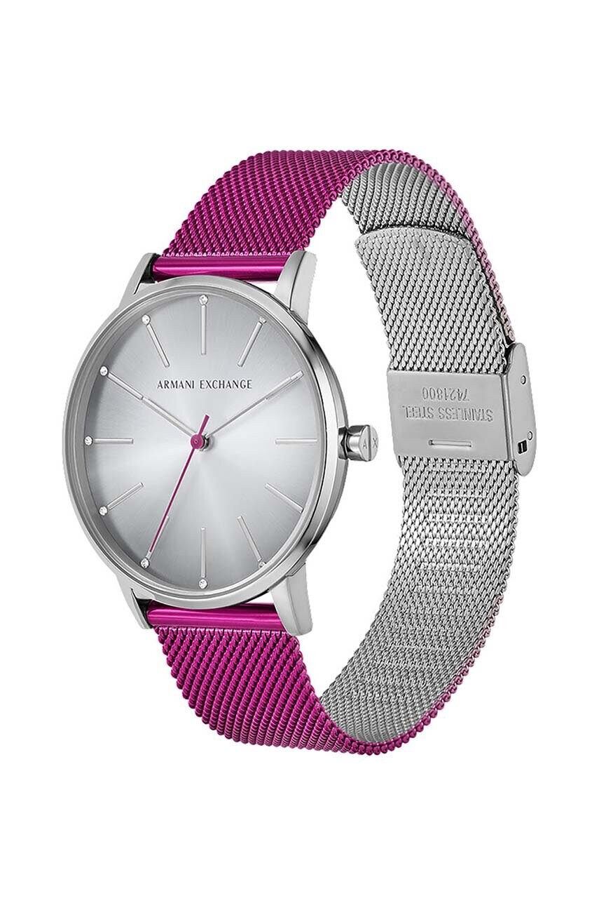 Годинник Armani Exchange жіночий колір рожевий