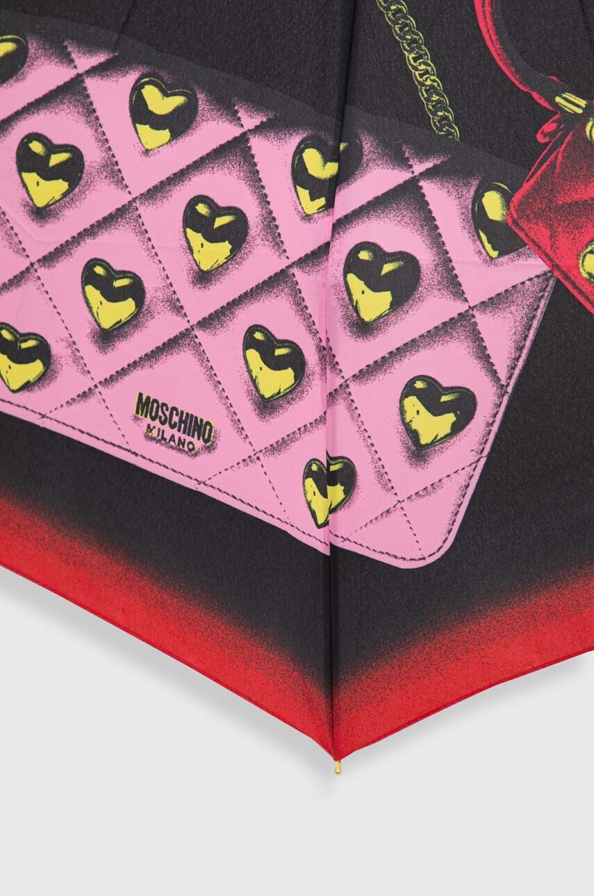 Парасоля Moschino колір чорний 8987