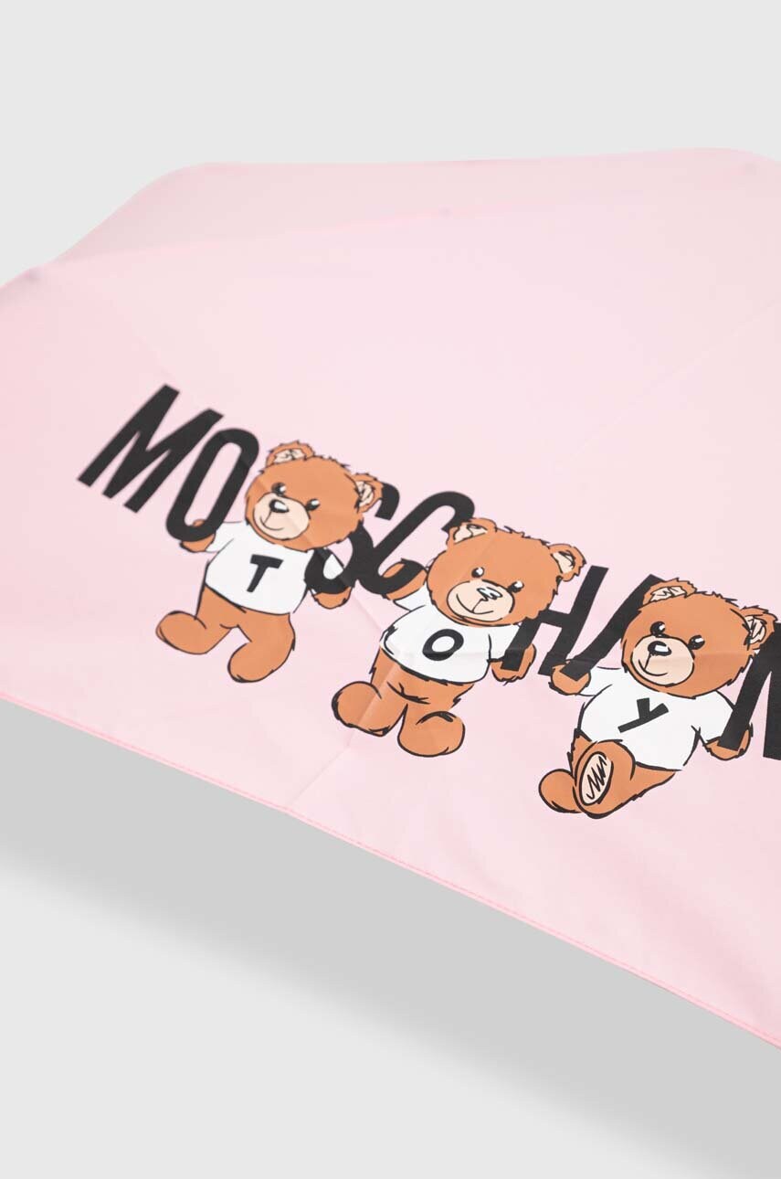 Парасоля Moschino колір рожевий 8425
