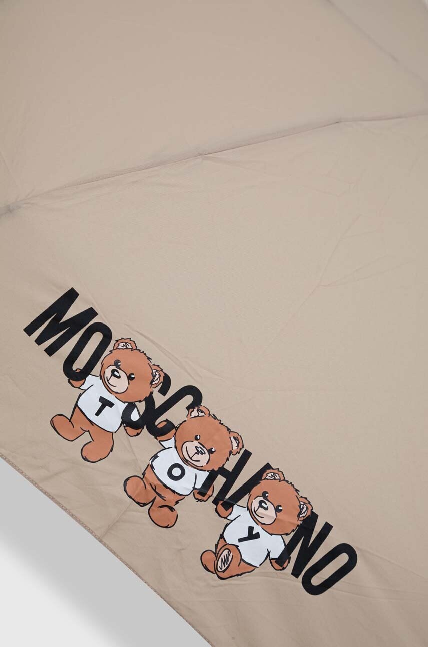 Парасоля Moschino колір бежевий 8425