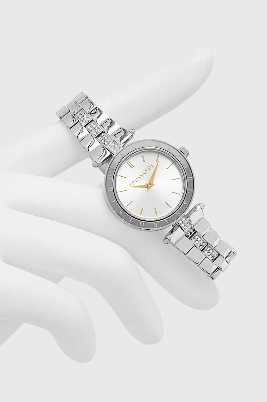 Годинник Trussardi жіночий колір срібний R2453145510
