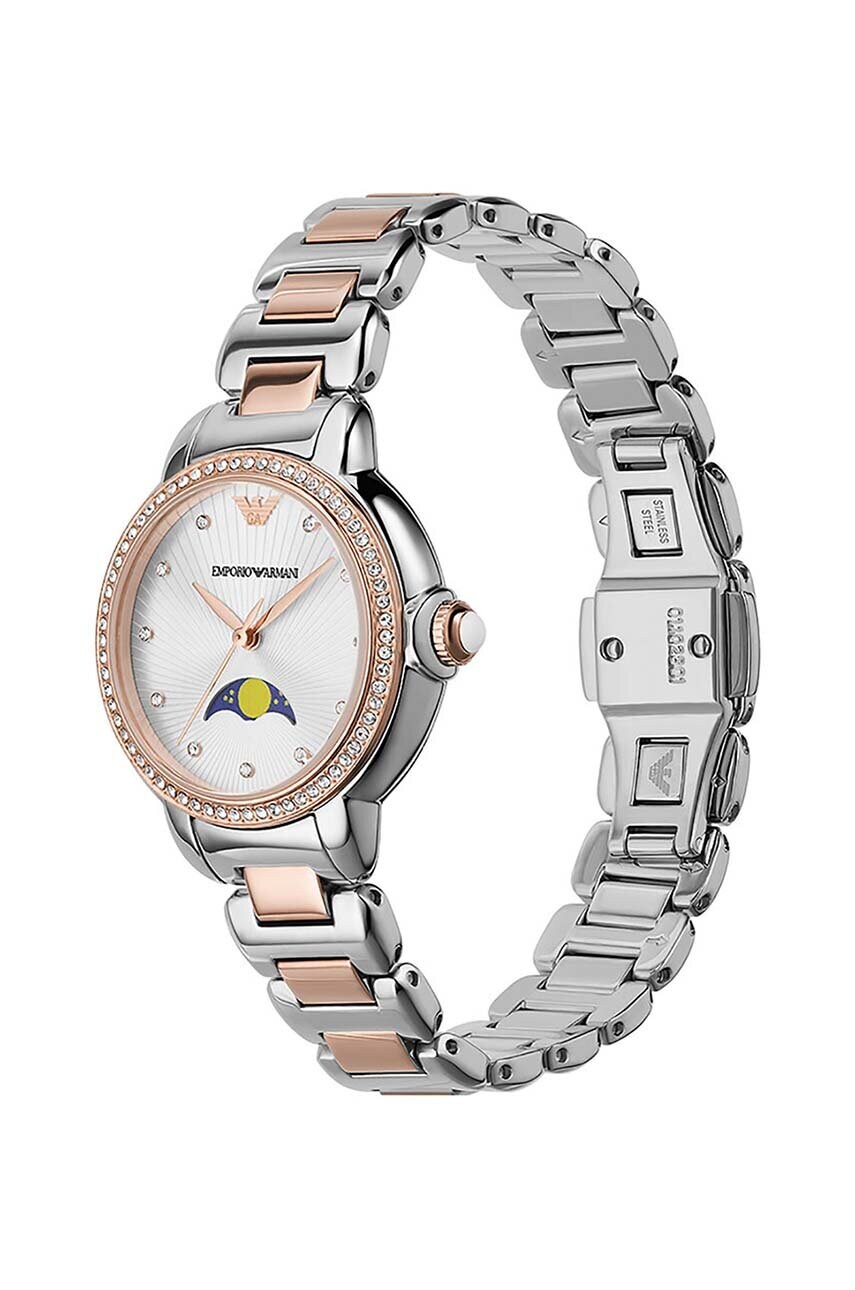 Годинник Emporio Armani жіночий колір срібний AR11567