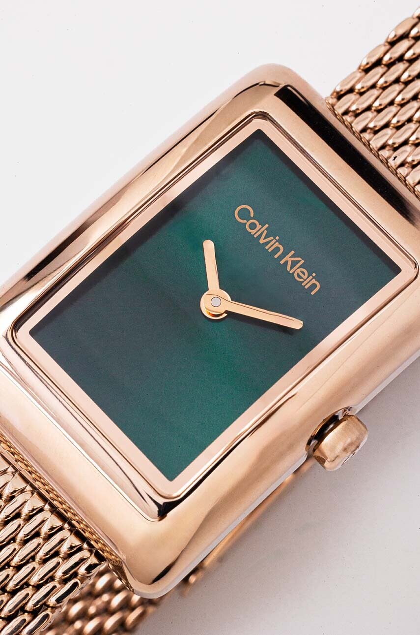 Годинник Calvin Klein жіночий колір золотий 25200395
