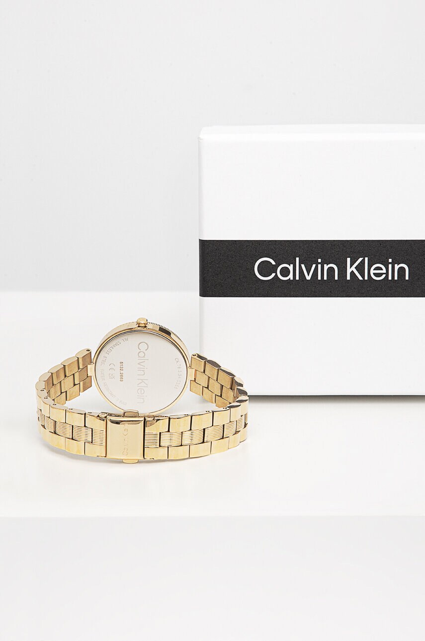 Годинник Calvin Klein жіночий колір золотий 25100014
