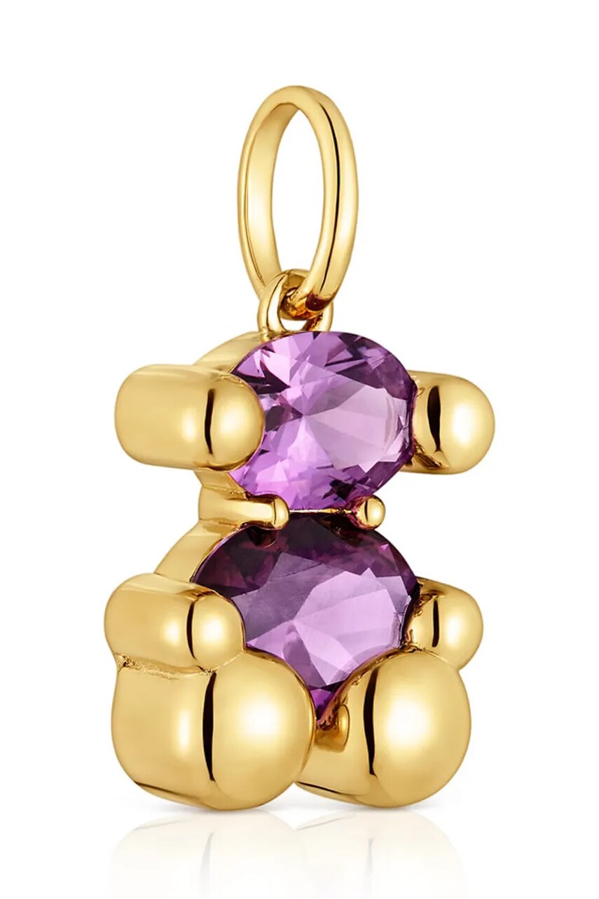 Кулон зі срібла з позолотою Tous Bold Bear Lab 1004255400
