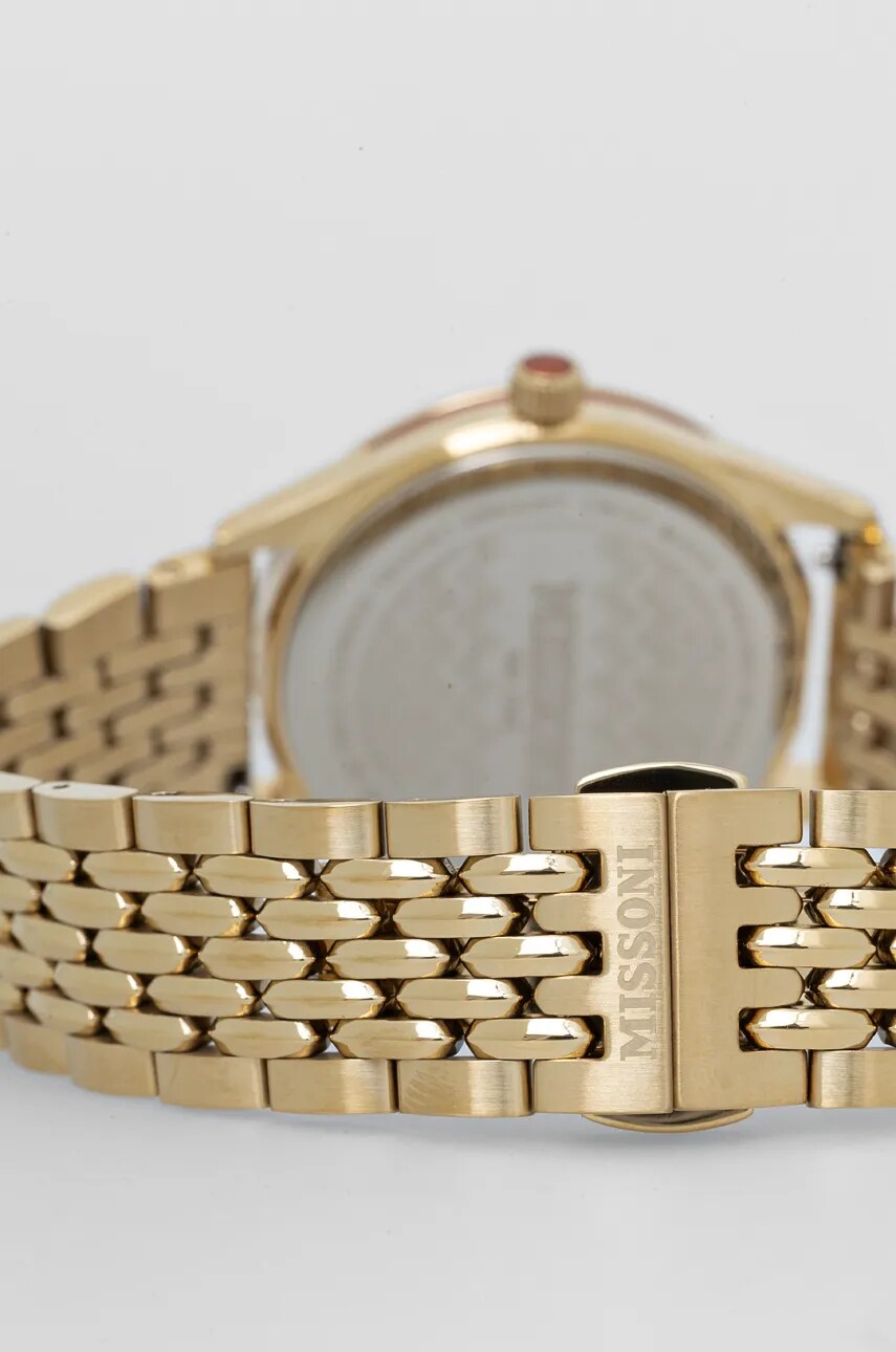 Годинник Missoni жіночий колір золотий MWCCA0423