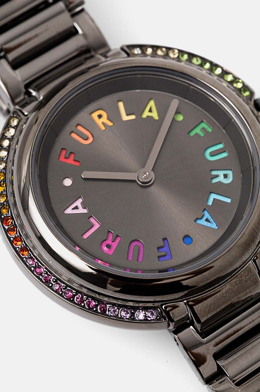 Годинник Furla жіночий колір срібний WW00032003L7