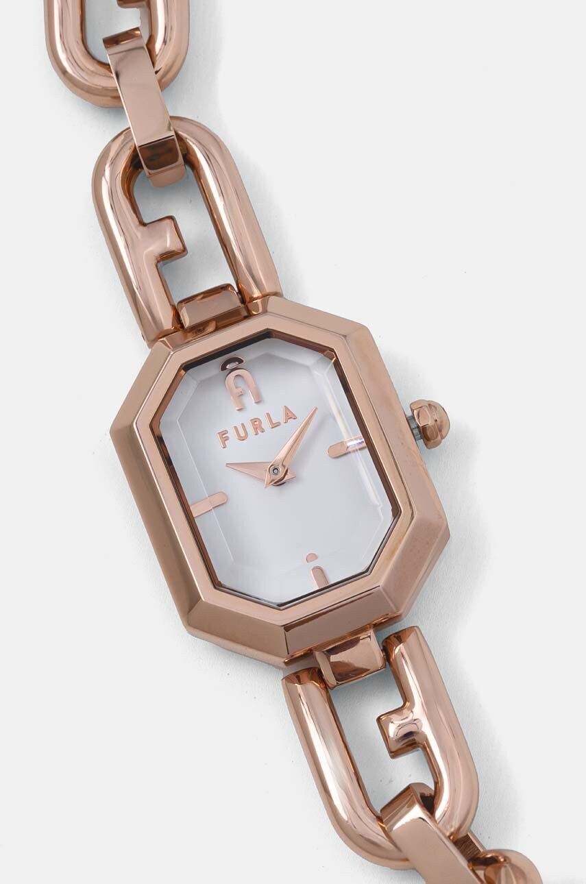 Годинник Furla жіночий колір рожевий WW00044005L3