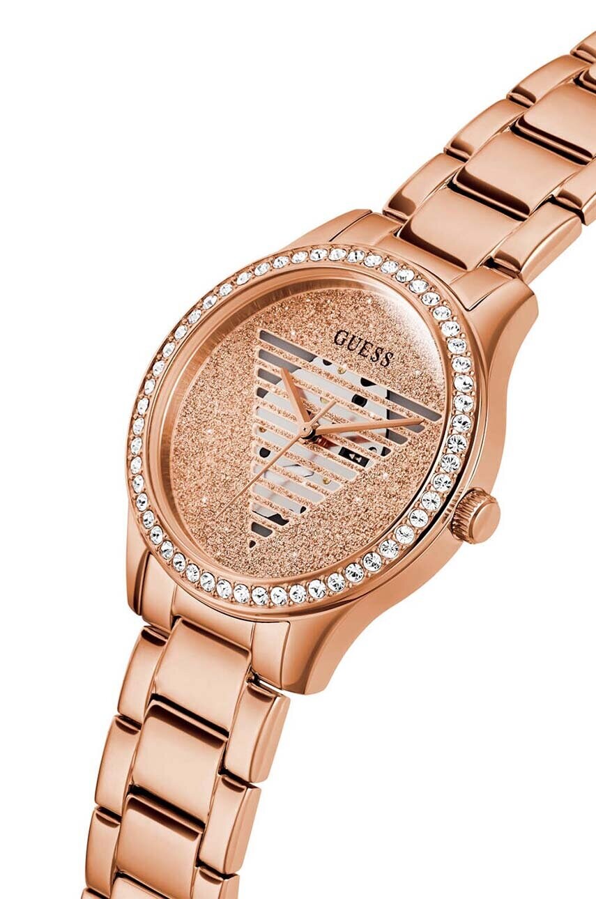 Годинник Guess колір золотий GW0605L3