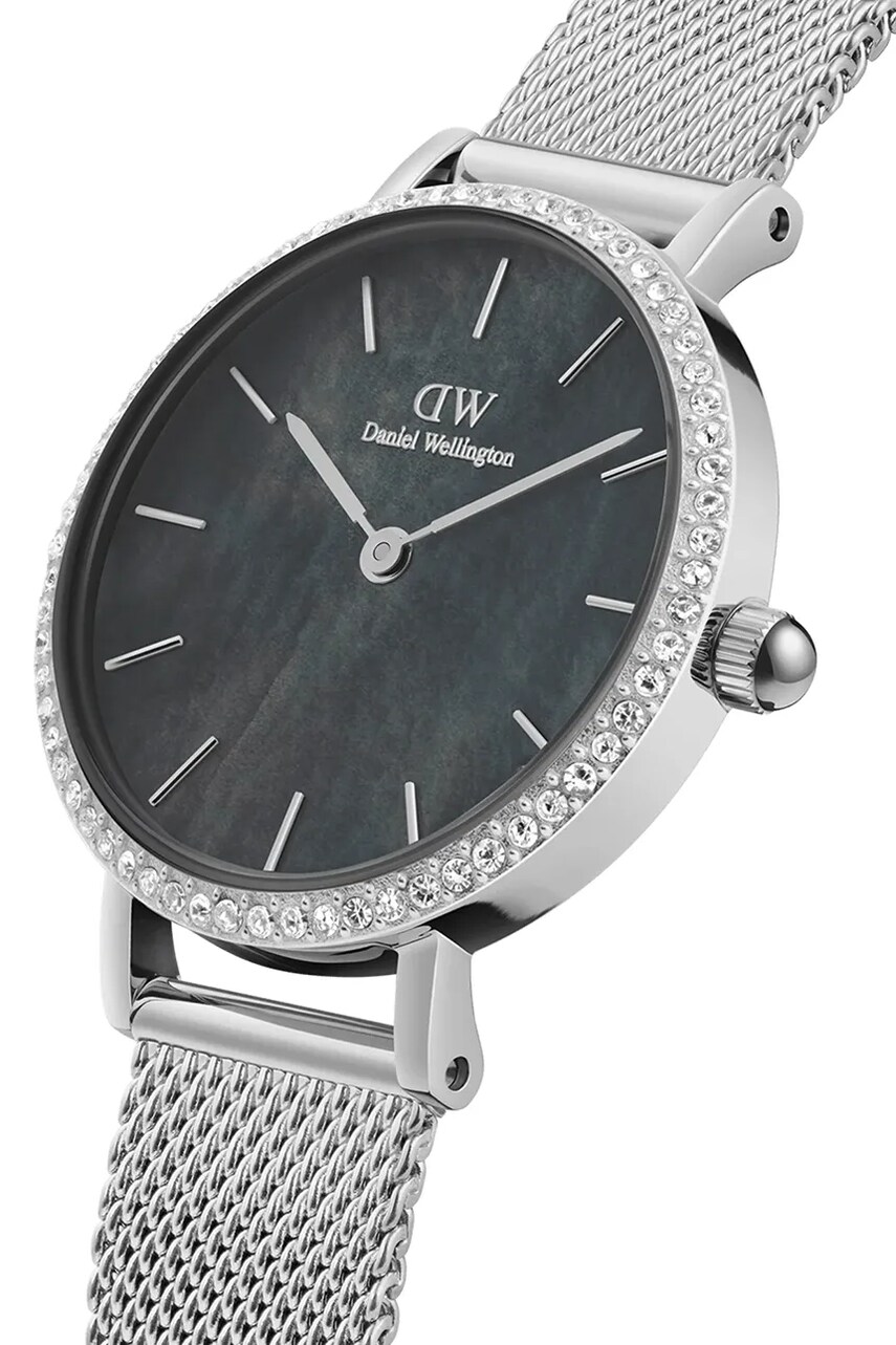 Годинник Daniel Wellington Lumine Bezel жіночий колір срібний DW00100661