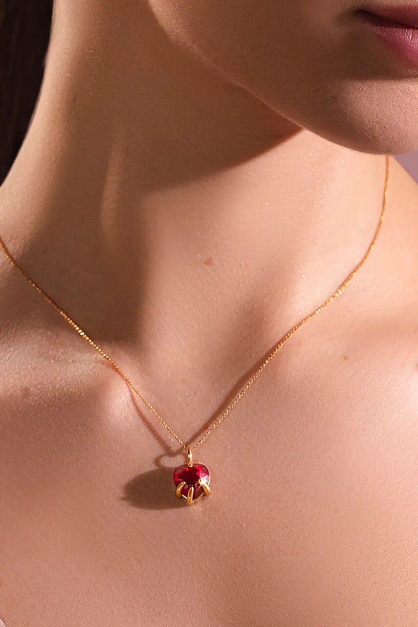 Позолочене кольє Lilou Amour A03/MARKET/ANS/193