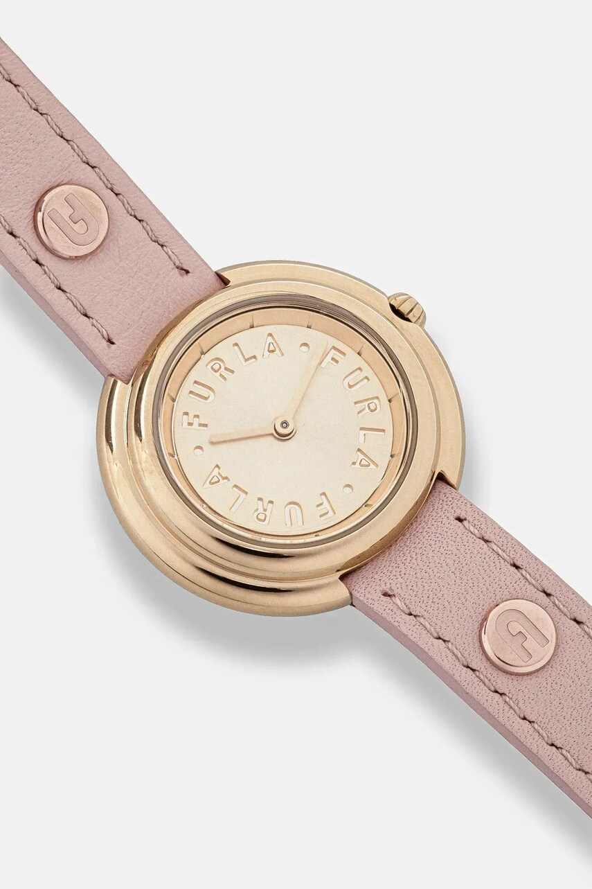 Годинник Furla жіночий колір рожевий WW00031018L3