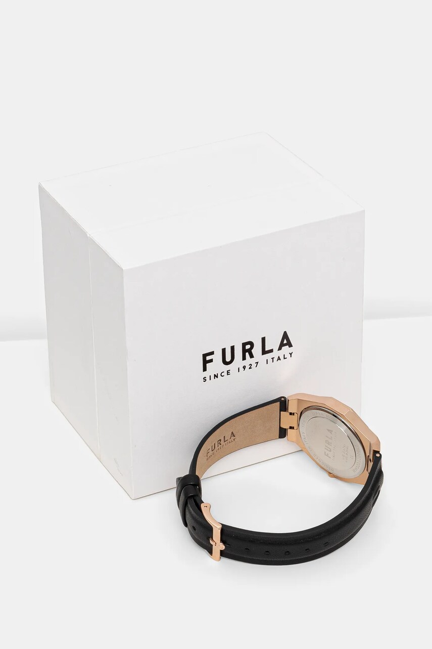 Годинник Furla жіночий колір чорний WW00052006L3