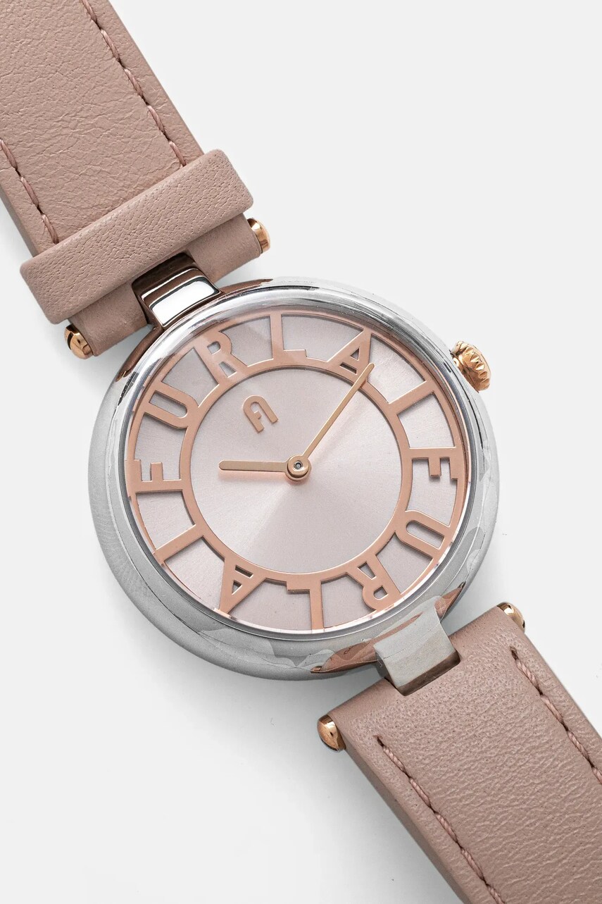 Годинник Furla жіночий колір рожевий WW00054005L1