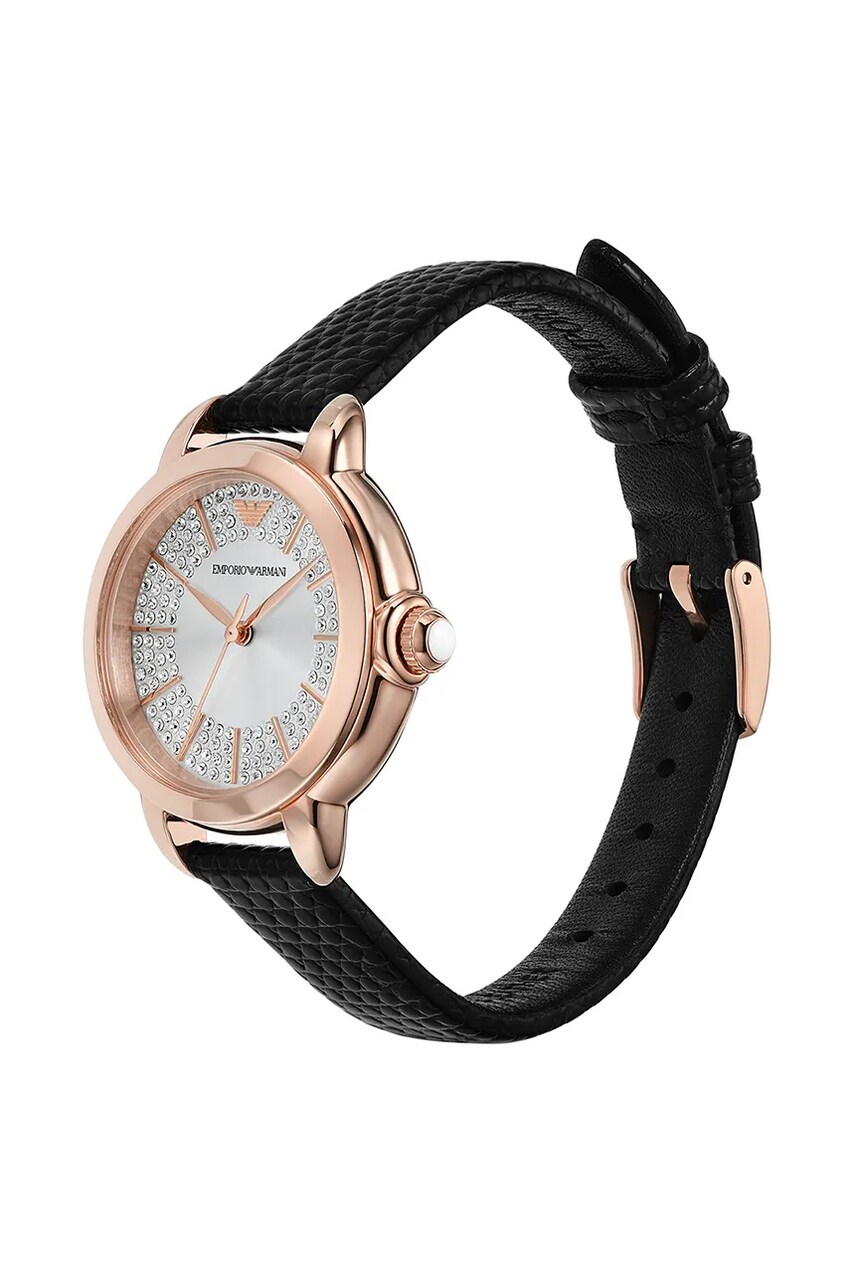 Годинник Emporio Armani жіночий колір чорний AR11631