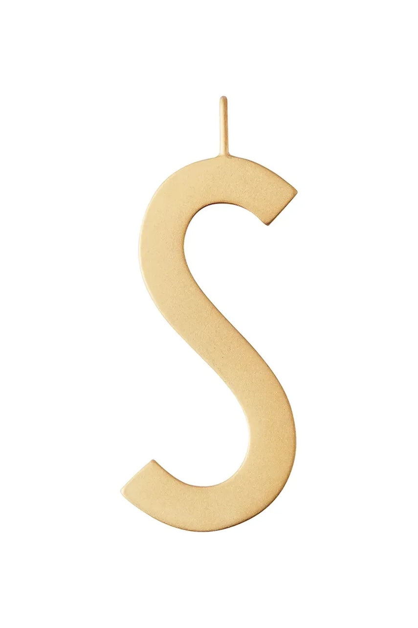 Кулон зі срібла з позолотою Design Letters 90201001S