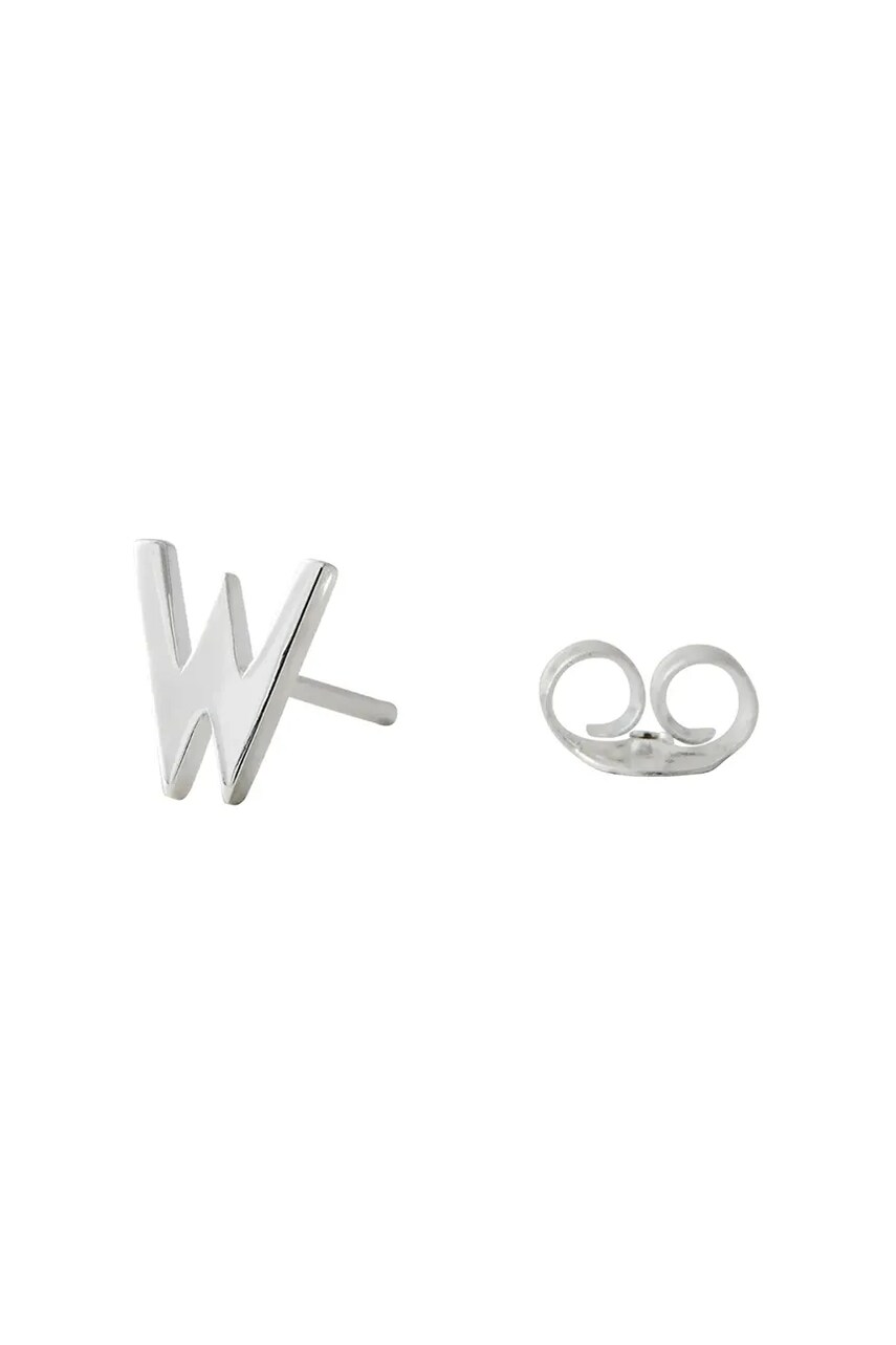 Срібна сережка Design Letters 90401000W