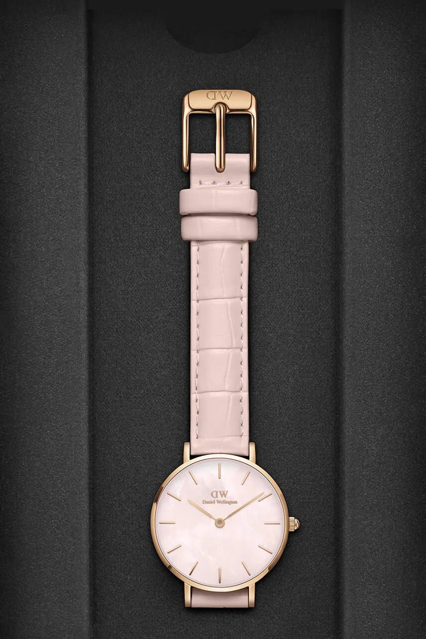 Годинник Daniel Wellington жіночий колір рожевий DW00100511