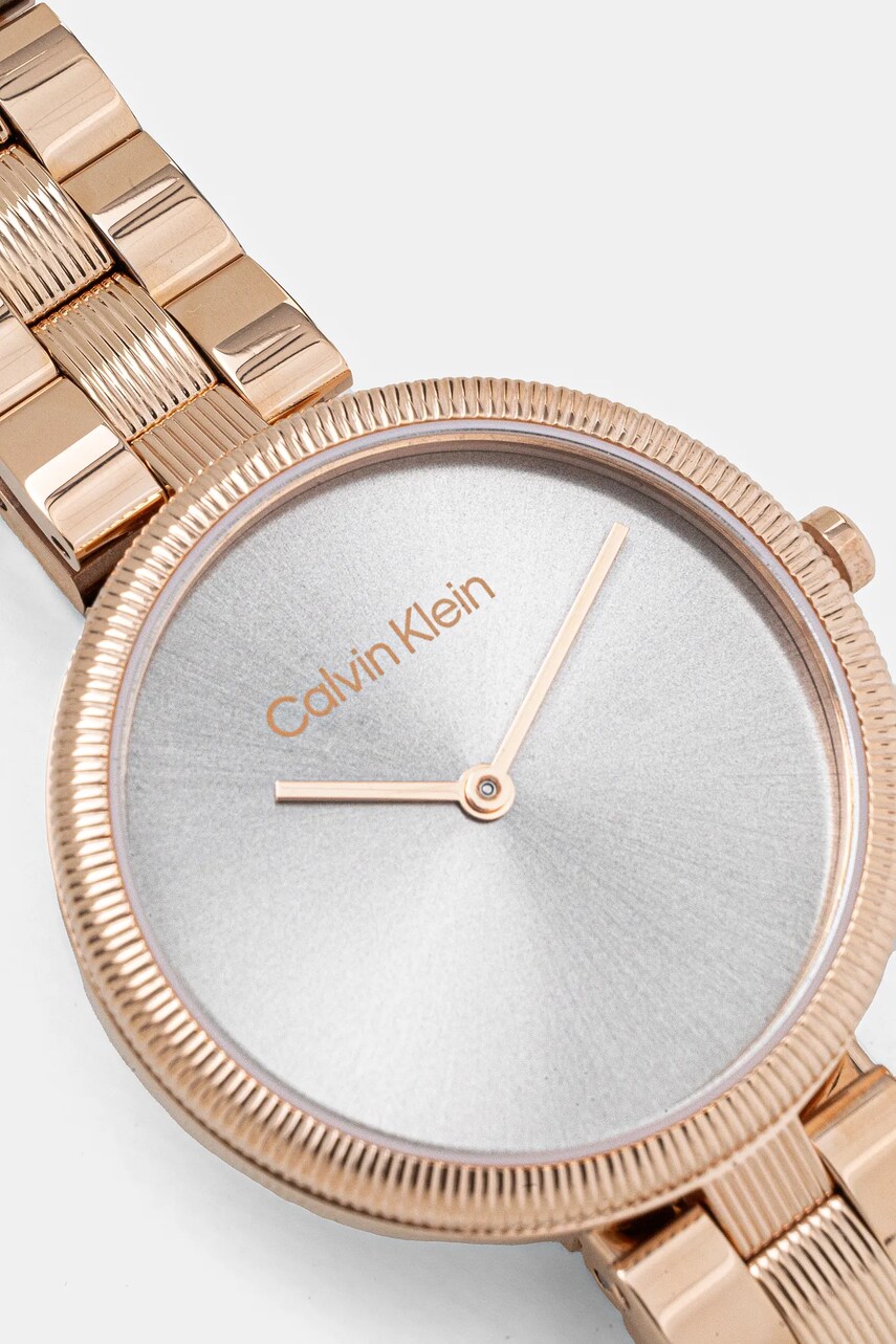 Годинник Calvin Klein жіночий колір золотий 25100013